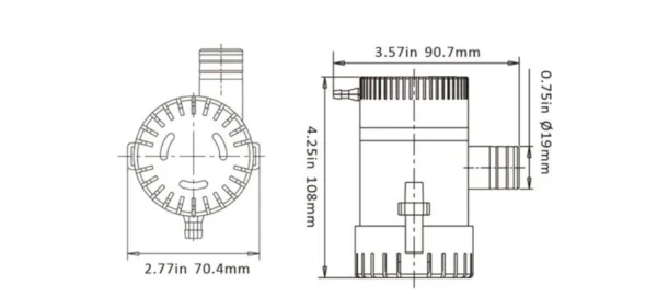 Pilssipumppu SEAFLO SFBP1G75001 Pilssipumppu SEAFLO SFBP1G75001