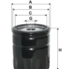 Öljynsuodatin WIX FILTERS 51040 Öljynsuodatin WIX FILTERS 51040
